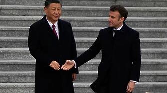 Френският президент Макрон ще окаже натиск върху Си Дзинпин по въпросите на търговията и Украйна